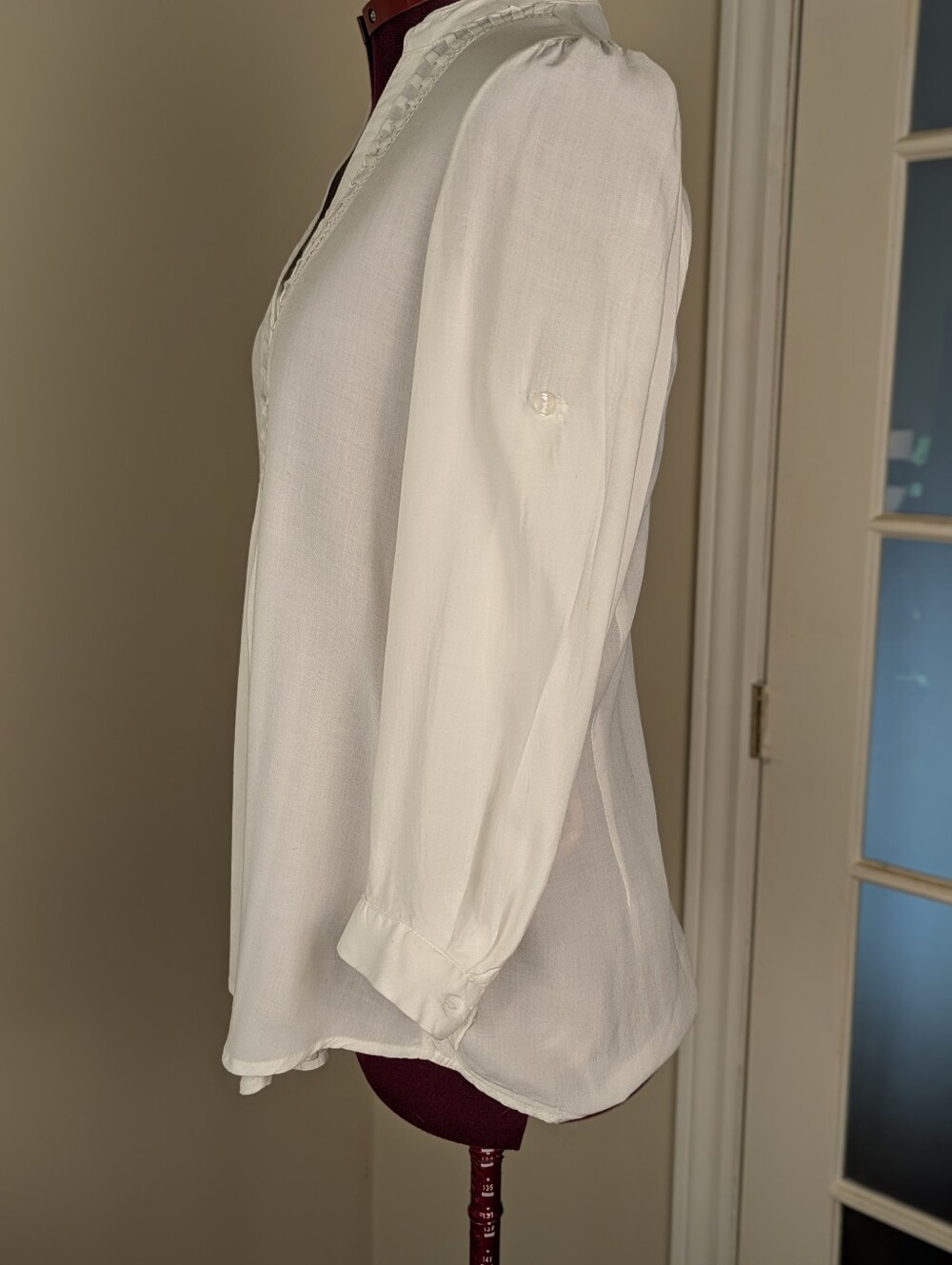 Viscose White Tunique - Picture 2 of 6